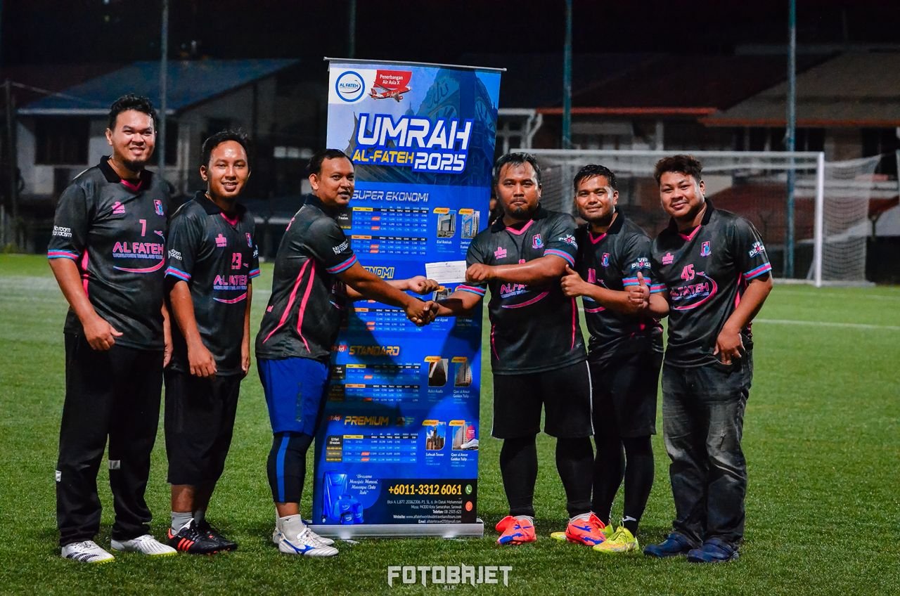 FBU FC telah menerima tajaan daripada AlFateh Worldwide Travel & Tours Sdn Bhd