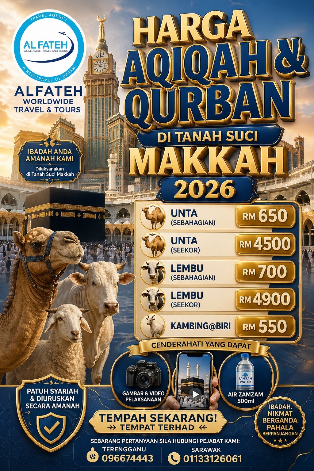 Poster Aqiqah & Qurban 2026